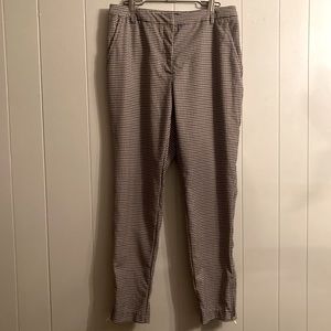 H&M tiny checkered classic cut pants